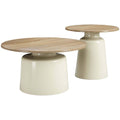 Ensemble table basse Lireen, Naturel