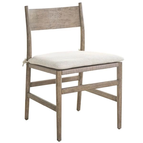 Chaise d'Appoint Dossier Bois Dwell, Rocher, Lot de 2