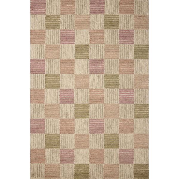 Tapis Madi MDX-06 Brigette Romanek ¡Á Loloi, Naturel/Multicolore