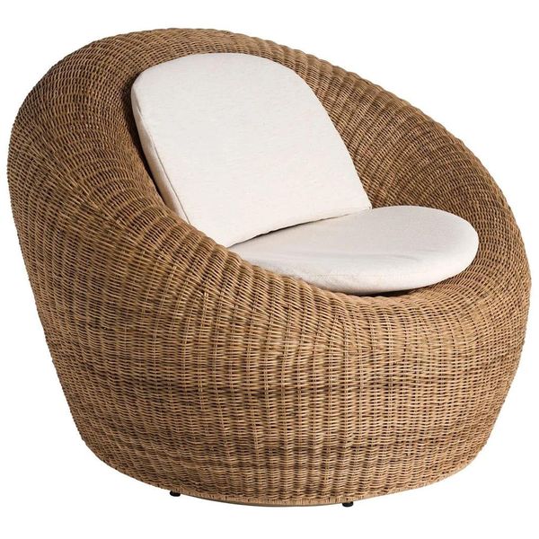 Fauteuil Pivotant Sea Pod, Neige Nomade